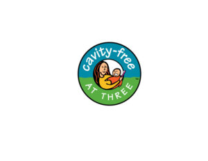 The Cavity Free at Three logo