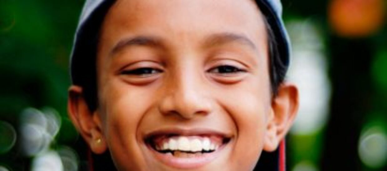 Child smiling