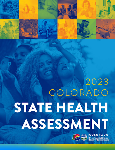 Colorado Department of Public Health and Environment 2023 Colorado State Health Assessment cover